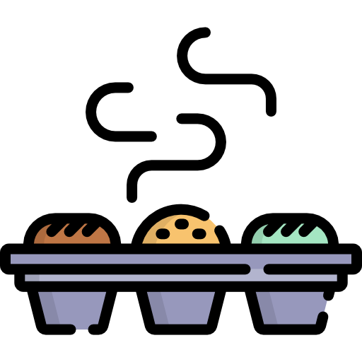 Rellenar la mezcla en los moldes